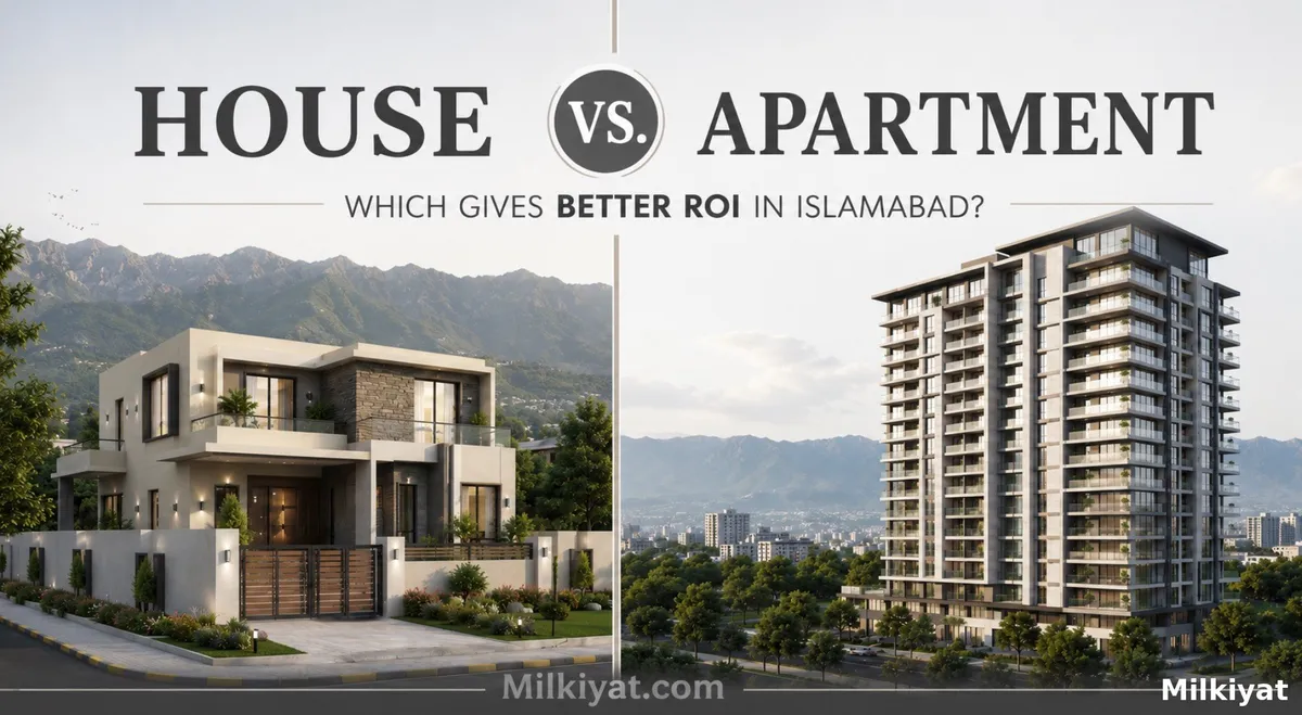 House vs Apartment Investment in Islamabad 2026: Which Is Better?