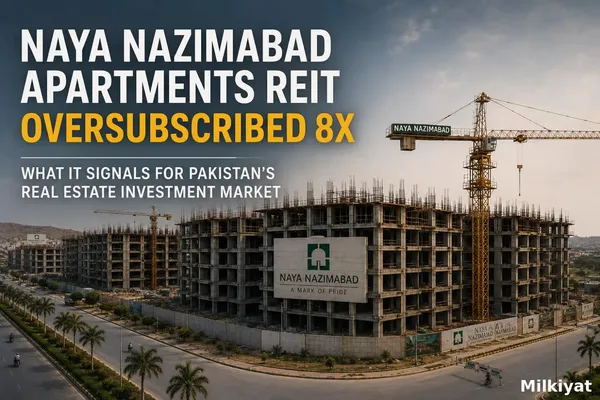 Naya Nazimabad Apartments REIT Oversubscribed 8x: What It Signals for Pakistan's Real Estate Investment Market