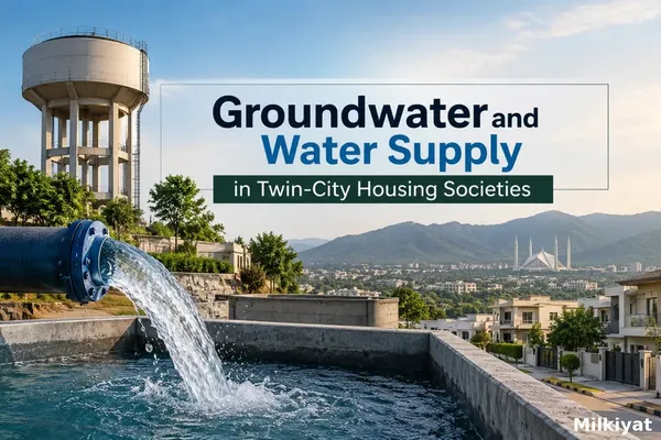 Groundwater and Water Supply in Twin-City Housing Societies
