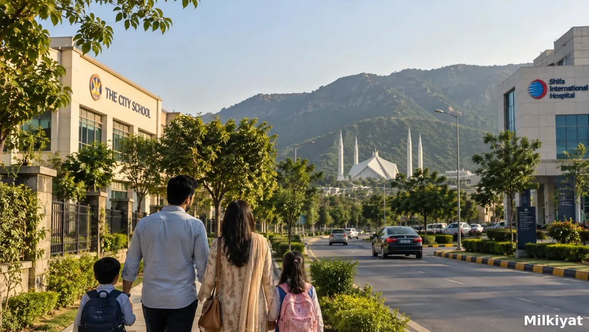 Best Areas for Families Near Islamabad Schools and Hospitals (2026 Guide)