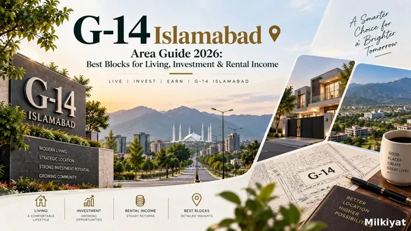 G-14 Islamabad Area Guide 2026: Best Blocks for Living, Investment & Rental Income