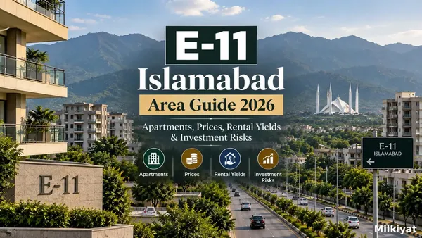 E-11 Islamabad Area Guide 2026: Apartments, Prices, Rental Yields & Investment Risks