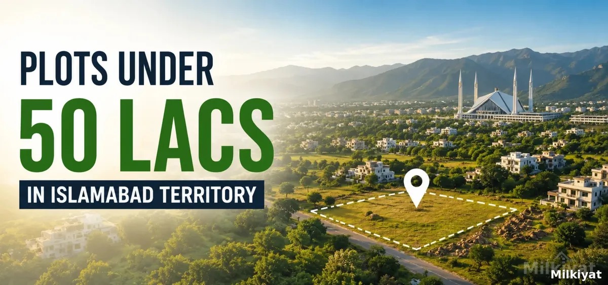 Plots Under PKR 50 Lacs in Islamabad Capital Territory (ICT): 2026 Investor's Guide