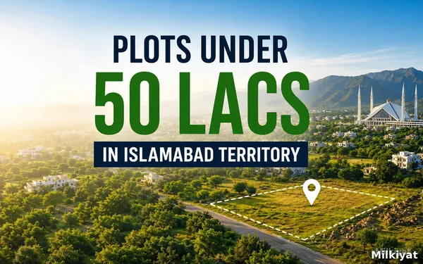 Plots Under PKR 50 Lacs in Islamabad Capital Territory (ICT): 2026 Investor's Guide