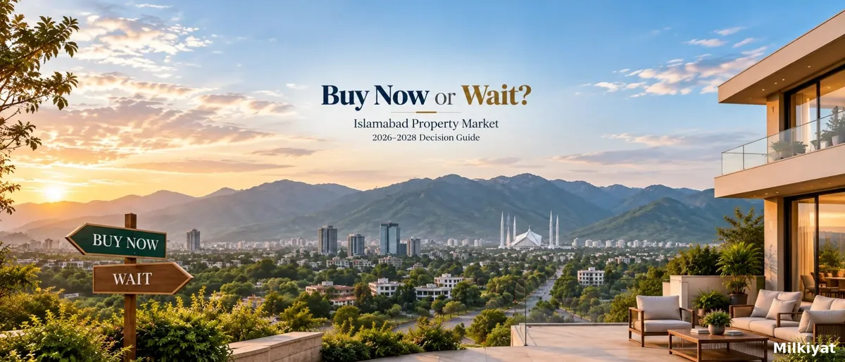 Buy Now or Wait? Islamabad Property Market 2026–2028 Decision Guide