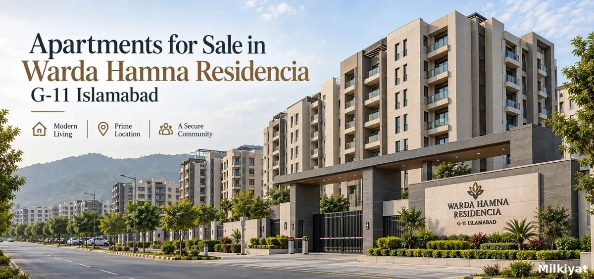 Apartments for Sale in Warda Hamna Residencia G-11 Islamabad