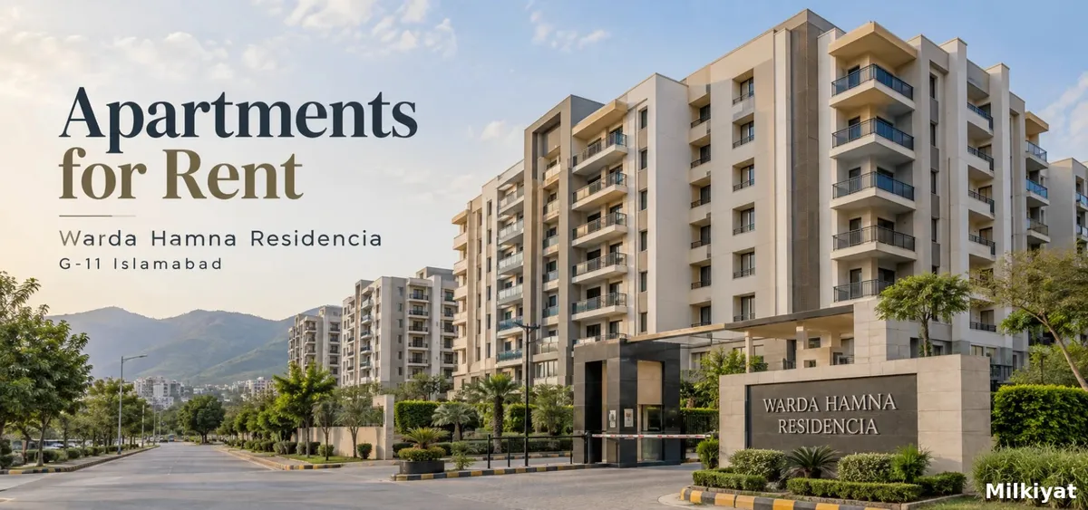 Apartments for Rent in Warda Hamna Residencia G-11 Islamabad