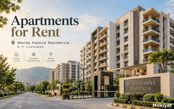 Apartments for Rent in Warda Hamna Residencia G-11 Islamabad