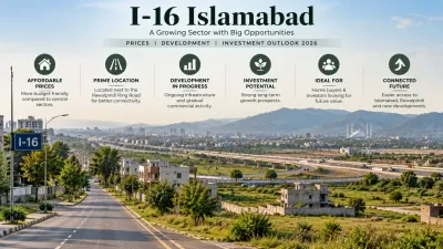 I-16 Islamabad peripheral sector road near new highway infrastructure