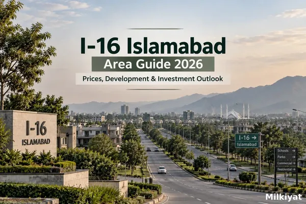 I-16 Islamabad Area Guide 2026: Prices, Development & Investment Outlook