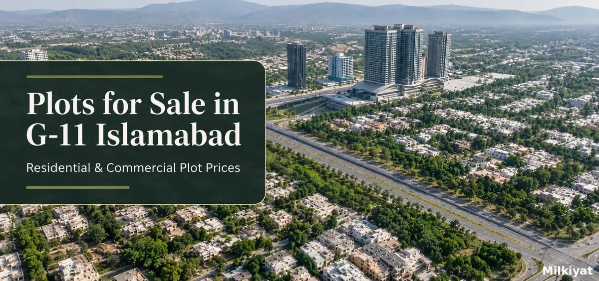Plots for Sale in G-11 Islamabad – Residential & Commercial Plot Prices