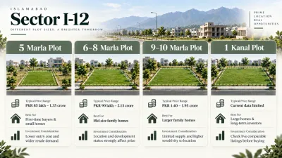 I-12 Islamabad property types and price comparison 2026
