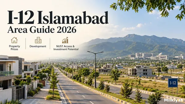 I-12 Islamabad Area Guide 2026: Property Prices, Development, NUST Access & Investment Potential