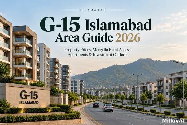G-15 Islamabad Area Guide 2026: Property Prices, Margalla Road Access, Apartments & Investment Outlook