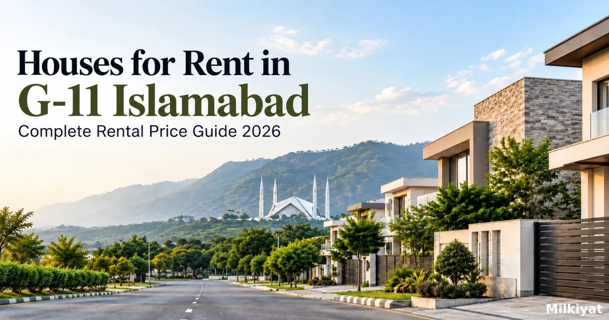 Houses for Rent in G-11 Islamabad – Complete Rental Price Guide 2026