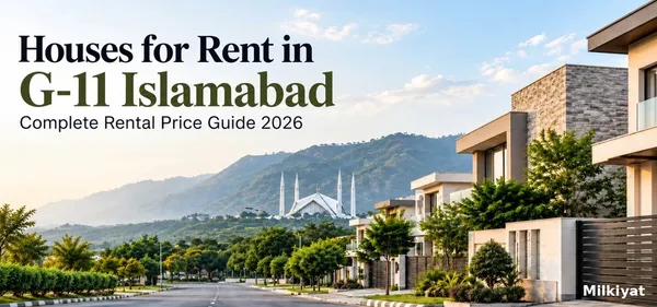 Houses for Rent in G-11 Islamabad – Complete Rental Price Guide 2026