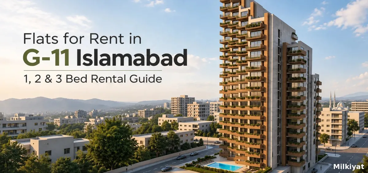 Flats for Rent in G-11 Islamabad – 1, 2 & 3 Bed Rental Guide
