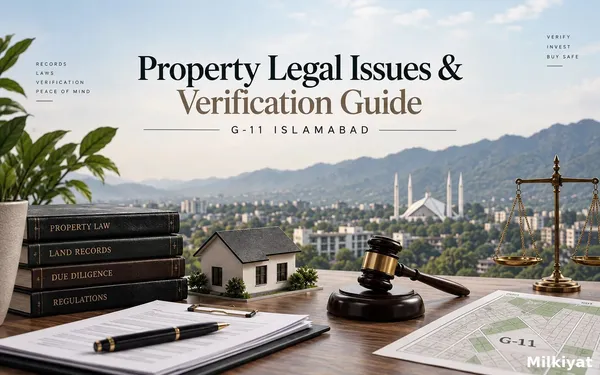 Property Legal Issues & Verification Guide, G-11 Islamabad