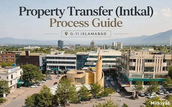 Property Transfer (Intkal) Process Guide – G-11 Islamabad