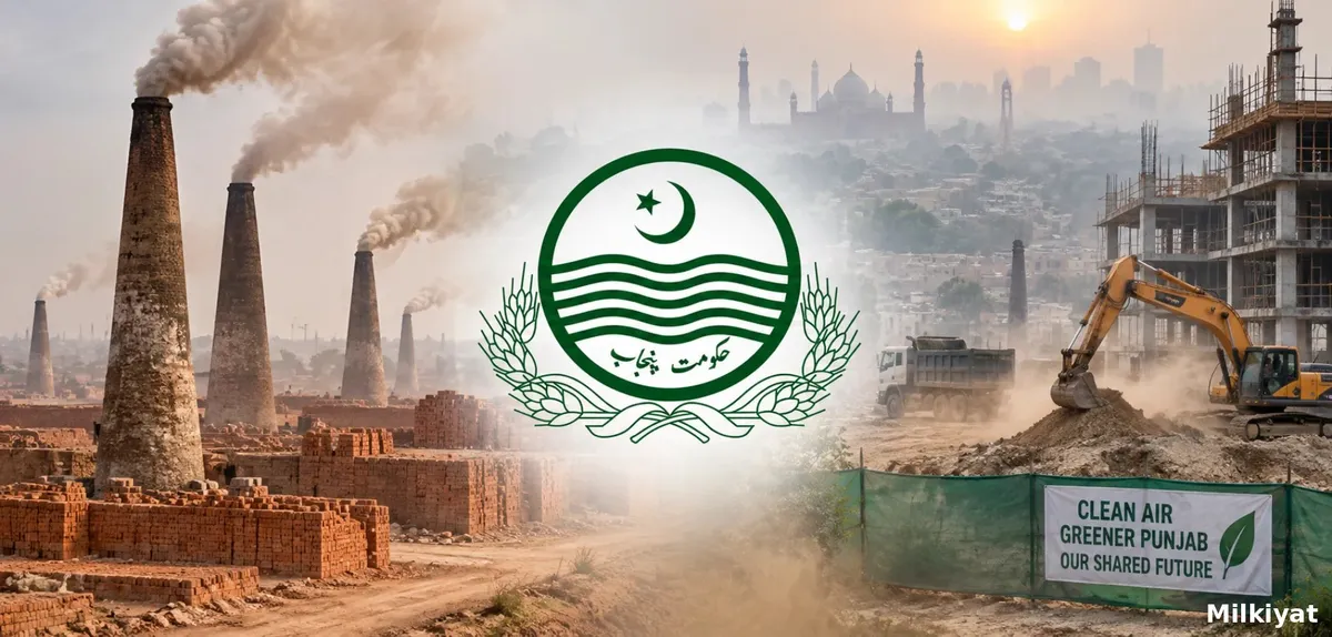 Punjab Launches Pre-Smog Crackdown Targeting Construction Dust and Brick Kilns