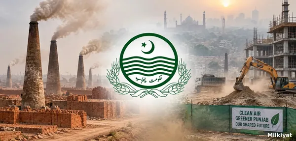 Punjab Launches Pre-Smog Crackdown Targeting Construction Dust and Brick Kilns