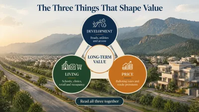 DHA Margalla Enclave’s long-term value influenced by physical development, livability and property pricing and resale demand.