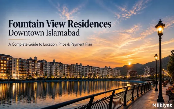 Fountain View Residences Downtown Islamabad: A Complete Guide to Location, Price & Payment Plan