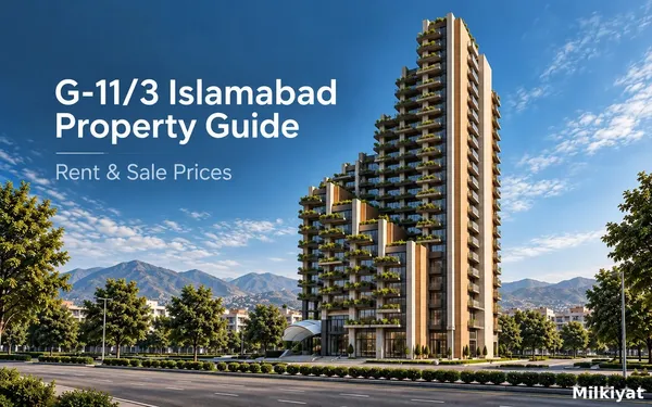 G-11/3 Islamabad Property Guide – Rent & Sale Prices