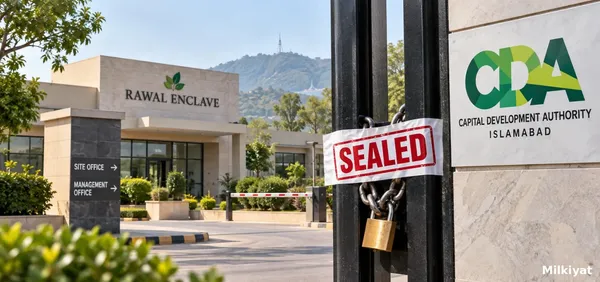 CDA Orders Rawal Enclave Offices Sealed Over Unapproved Development