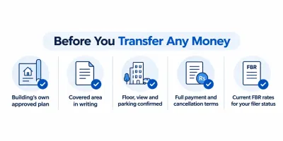 Checklist of documents and terms to verify before booking an Ayesha Tower apartment