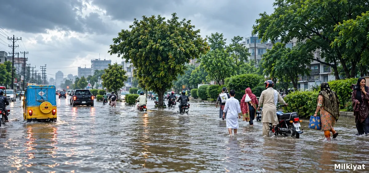 Heavy Rain and Urban Flooding Risk Issued for Major Punjab Property Markets