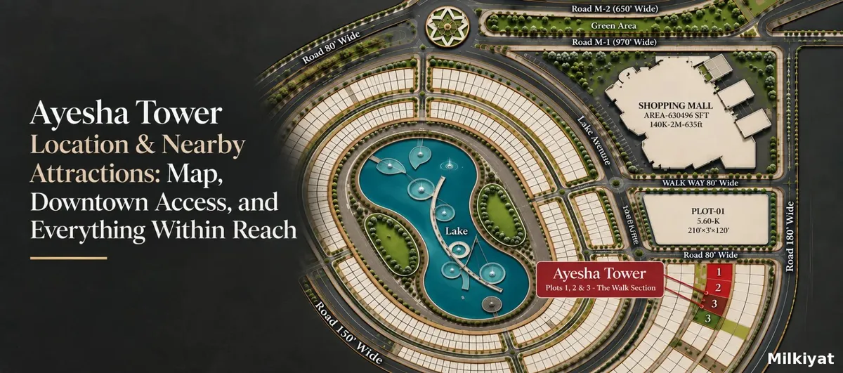 Ayesha Tower Location & Nearby Attractions: Map, Downtown Access, and Everything Within Reach