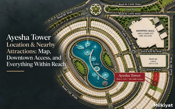Ayesha Tower Location & Nearby Attractions: Map, Downtown Access, and Everything Within Reach