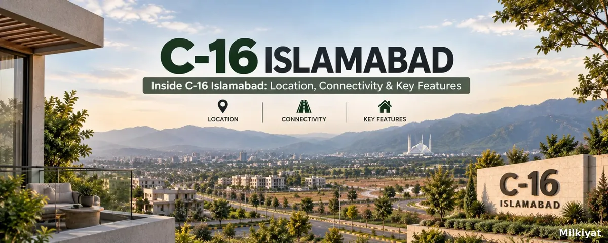 Inside C-16 Islamabad: Location, Connectivity & Key Features