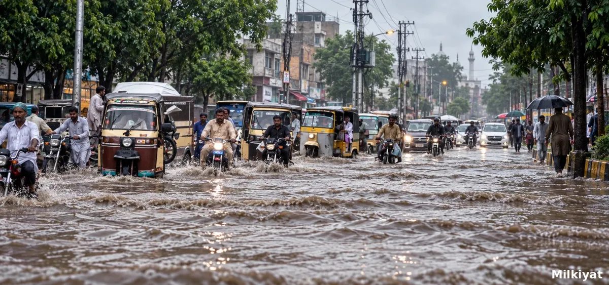 Karachi and Sindh Face Rain Risk Through 16 September