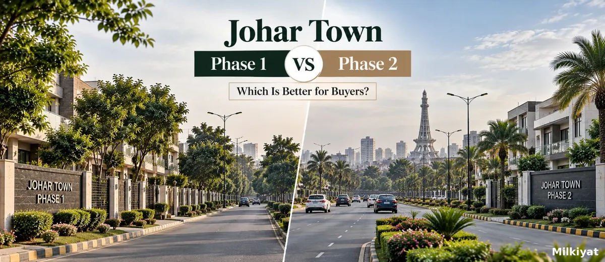 Johar Town Phase 1 vs Phase 2: Which Is Better for Buyers?