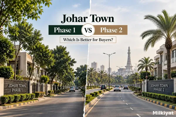 Johar Town Phase 1 vs Phase 2: Which Is Better for Buyers?