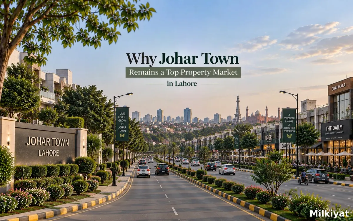 Why Johar Town Remains a Top Property Market in Lahore