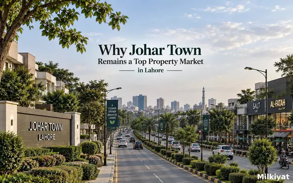 Why Johar Town Remains a Top Property Market in Lahore