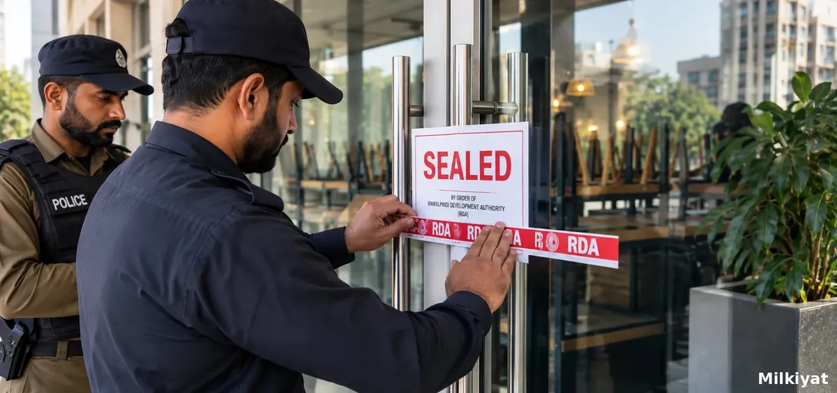 RDA Seals Unauthorised Commercial Activities at Mid City Apartments