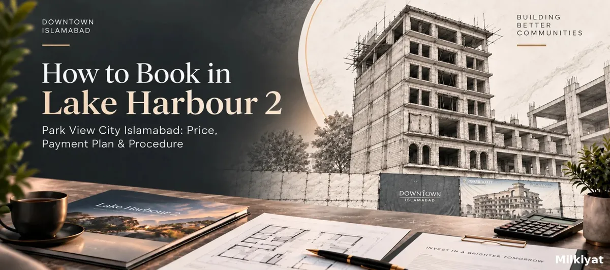 How to Book in Lake Harbour 2 Park View City Islamabad: Price, Payment Plan & Procedure
