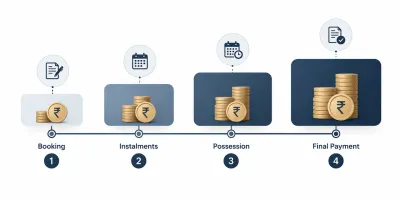 Lake Harbour 2 Park View City installment plan structure showing down payment, confirmation, instalments and possession payment