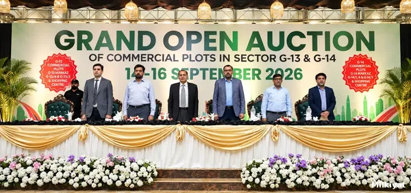 FGEHA G-13/G-14 Commercial Plot Auction Concludes Today, Day One Sales Cross Rs10 Billion