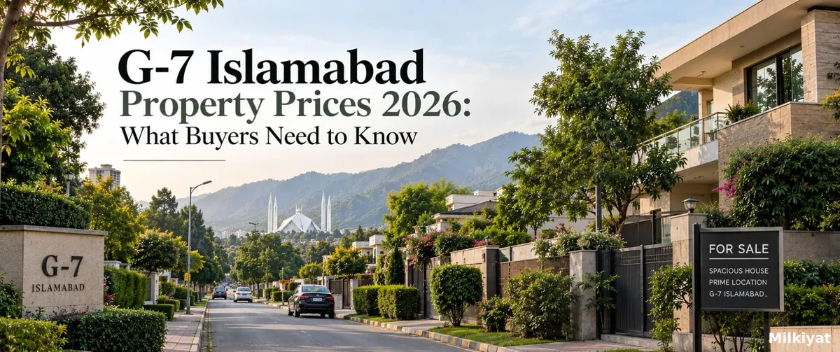 G-7 Islamabad Property Prices 2026: What Buyers Need to Know