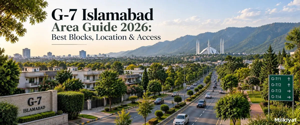 G-7 Islamabad Area Guide 2026: Best Blocks, Location & Access