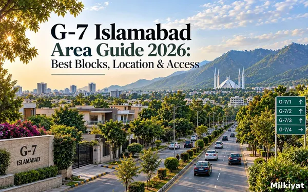 G-7 Islamabad Area Guide 2026: Best Blocks, Location & Access