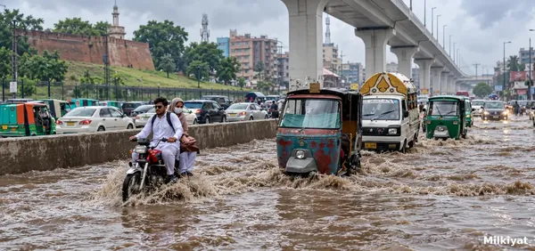 Rawalpindi Rain Exposes Drainage Problems as Flooding Disrupts Roads and Land Registration