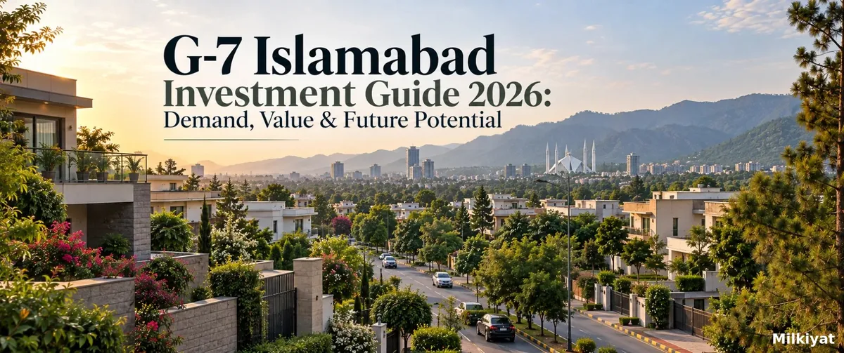 G-7 Islamabad Investment Guide 2026: Demand, Value & Future Potential