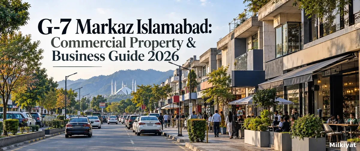 G-7 Markaz Islamabad: Commercial Property & Business Guide 2026