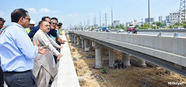 Sindh Orders Faster Construction of Karachi Yellow Line BRT and Jam Sadiq Bridge